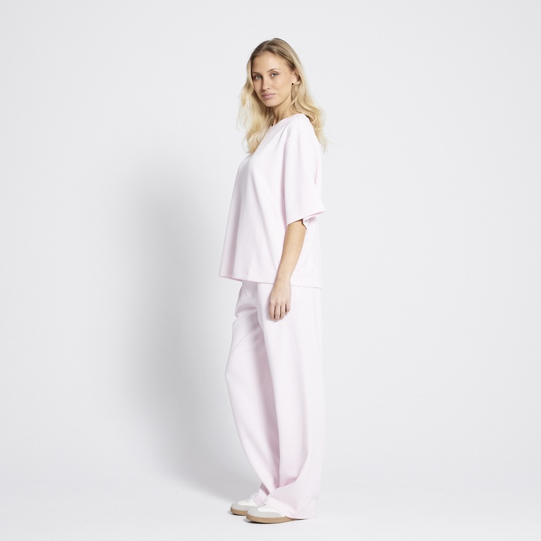 Soft lounge tee "Alyna" Light Pink